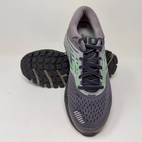 Brooks Ariel 18 Running Shoes Grey Green 1202711B019 Men\'s Size 10 main image 7